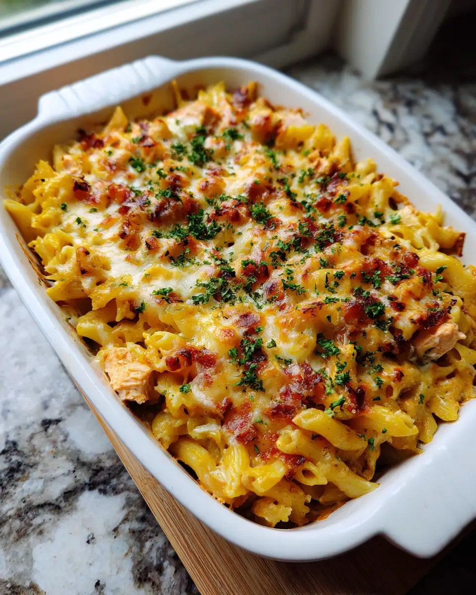 Irresistible BBQ Chicken Pasta Bake Recipe You Need to Try - Featured Image