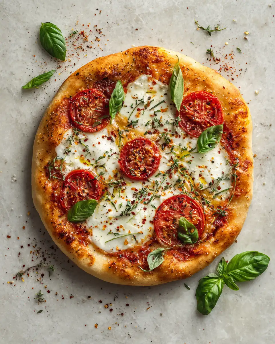 Ingredients for Be Mine Margherita Pizza A Love Story on a Plate