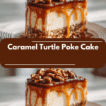 Irresistible Caramel Turtle Poke Cake Recipe You Have to Try