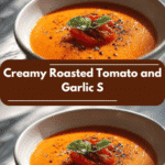 Velvety Creamy Roasted Tomato and Garlic Soup to Warm Your Soul