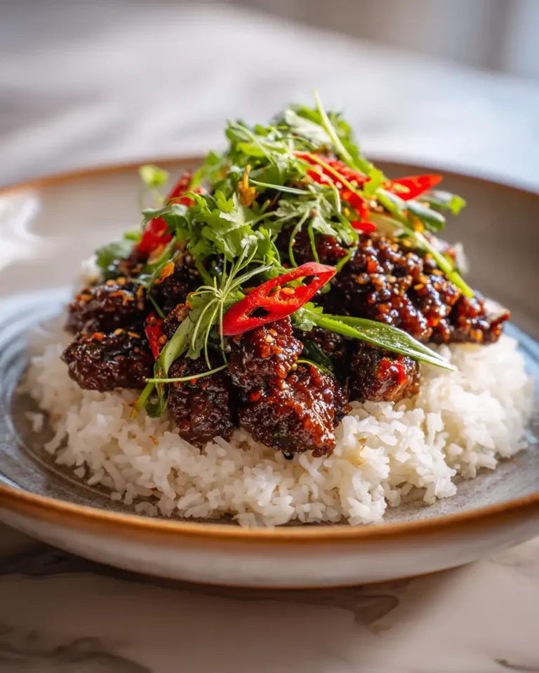 Irresistibly Crispy Chilli Beef That Will Ignite Your Taste Buds - Featured Image
