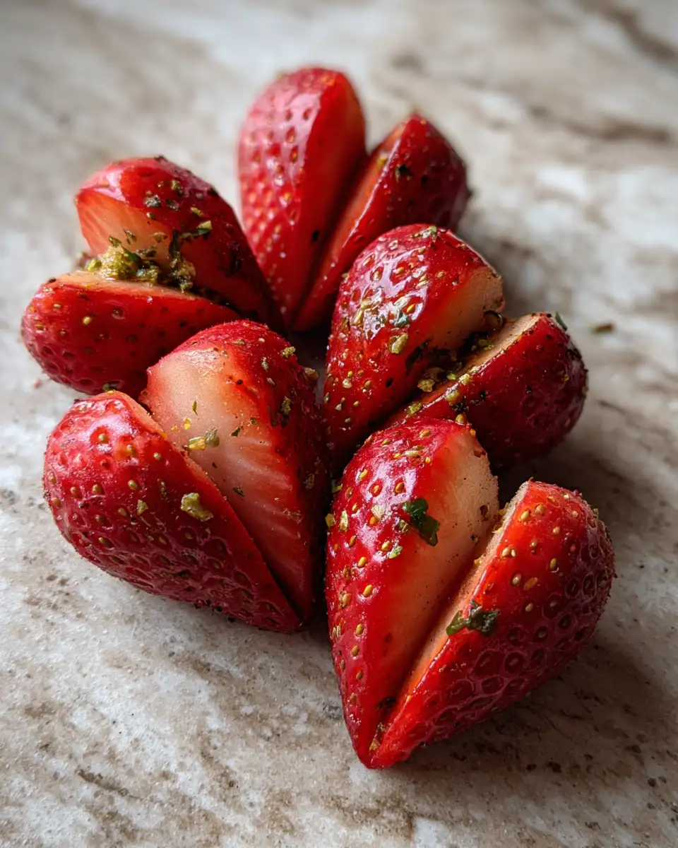 Final dish - Irresistible Deviled Strawberry Hearts That Will Steal Your Heart
