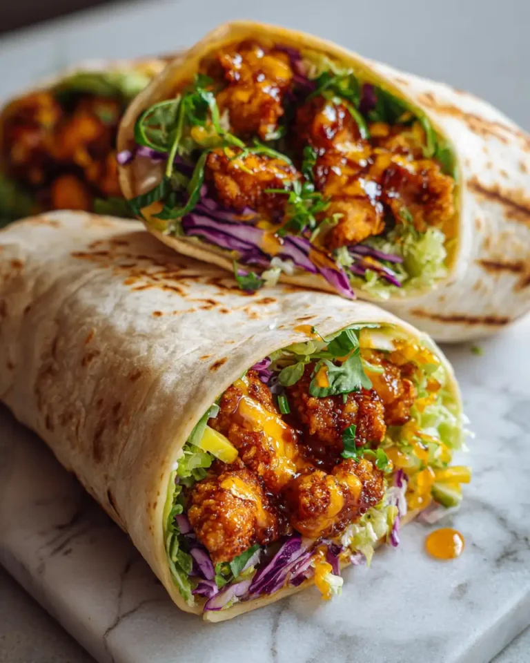 Irresistible Loaded Hot Honey Chicken Wraps You Need to Try Tonight - Featured Image