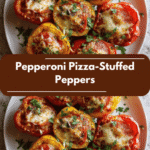 Pepperoni Pizza-Stuffed Peppers A Flavorful Twist on a Classic Favorite