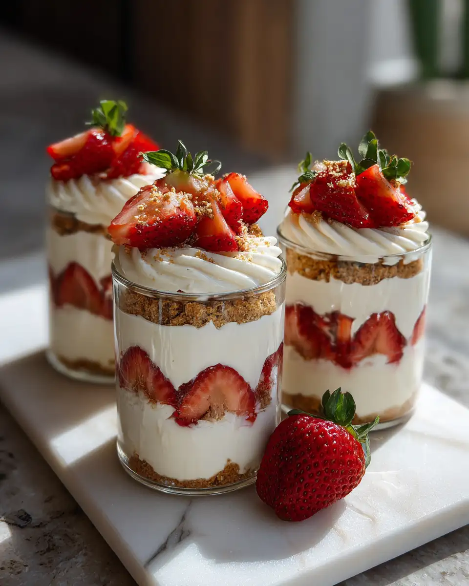 Irresistible Strawberry Cheesecake Parfait Cups You Need to Try - Featured Image