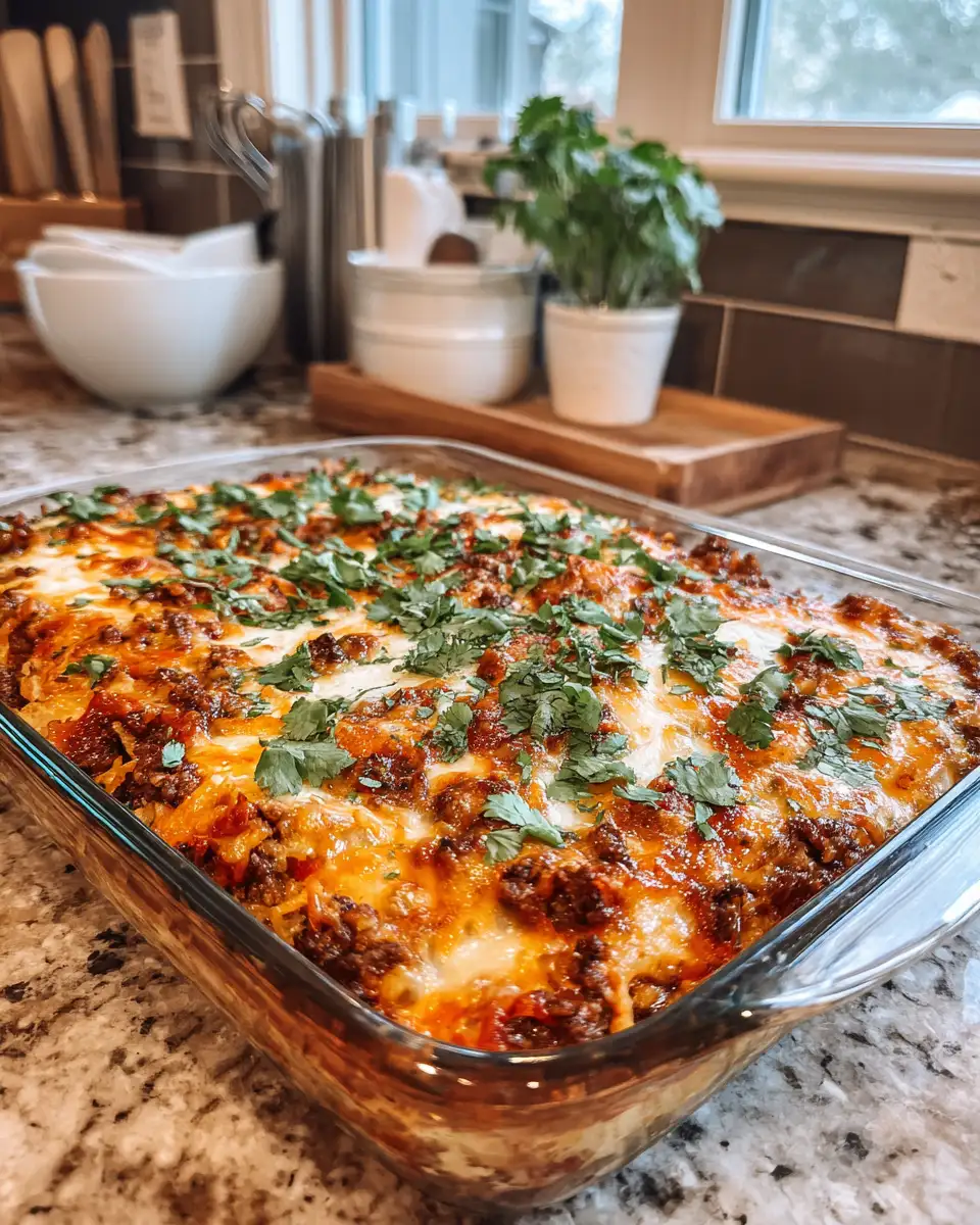 Ultimate Cheesy Taco Bake That Will Steal the Show 6 Final dish - Ultimate Cheesy Taco Bake That Will Steal the Show