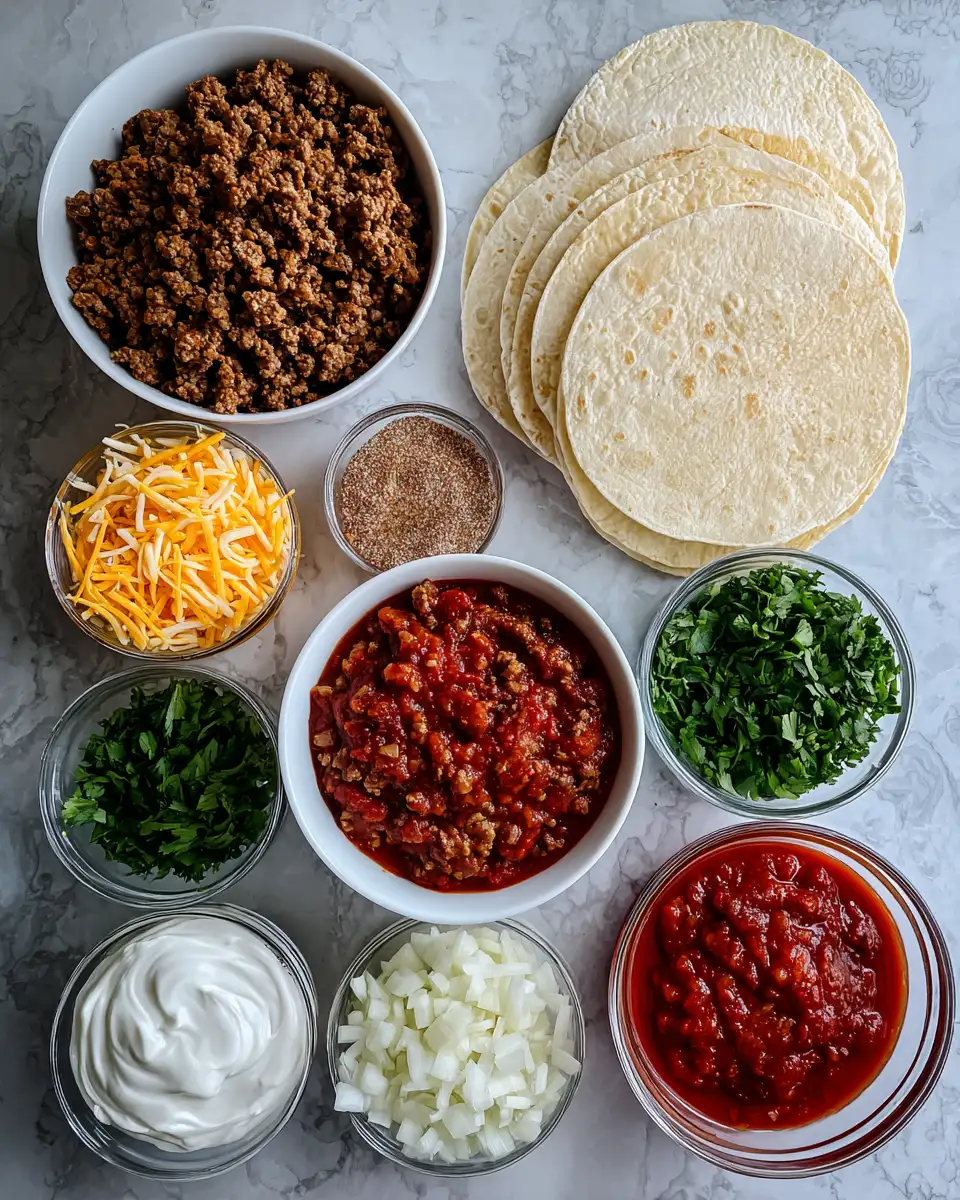 Ultimate Cheesy Taco Bake That Will Steal the Show 4 Ingredients for Ultimate Cheesy Taco Bake That Will Steal the Show