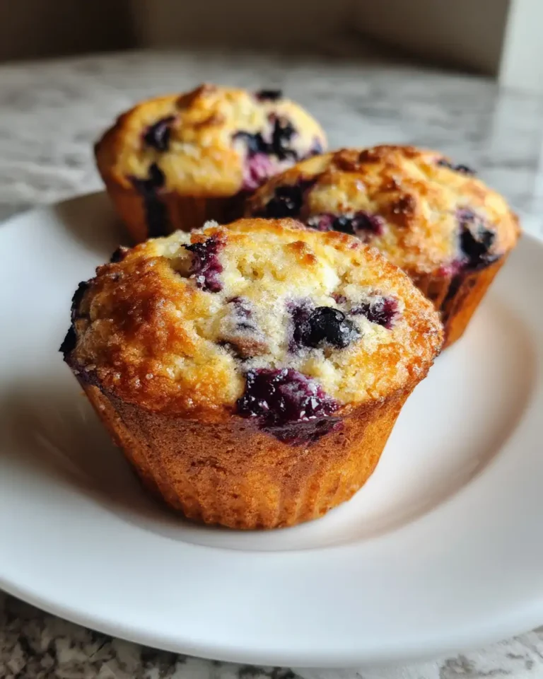 3-Ingredient High Protein Blueberry Muffins That Will Boost Your Energy - Featured Image