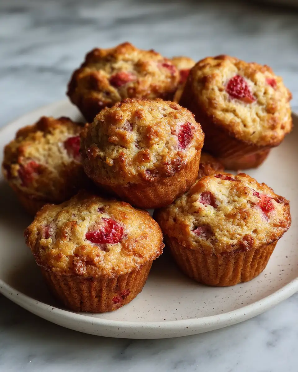 3-Ingredient Strawberry Protein Muffins That Will Boost Your Morning Energy - Featured Image