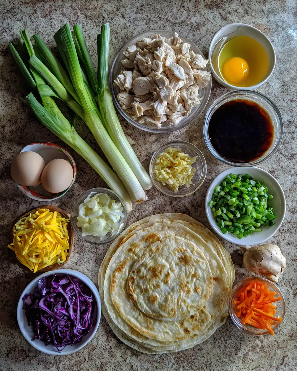 Better-Than-Takeout Moo Shu Chicken with Pancakes That Wow Your Taste Buds 4 Ingredients for Better-Than-Takeout Moo Shu Chicken with Pancakes That Wow Your Taste Buds