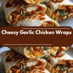 Mouthwatering Cheesy Garlic Chicken Wraps You Need to Try Today