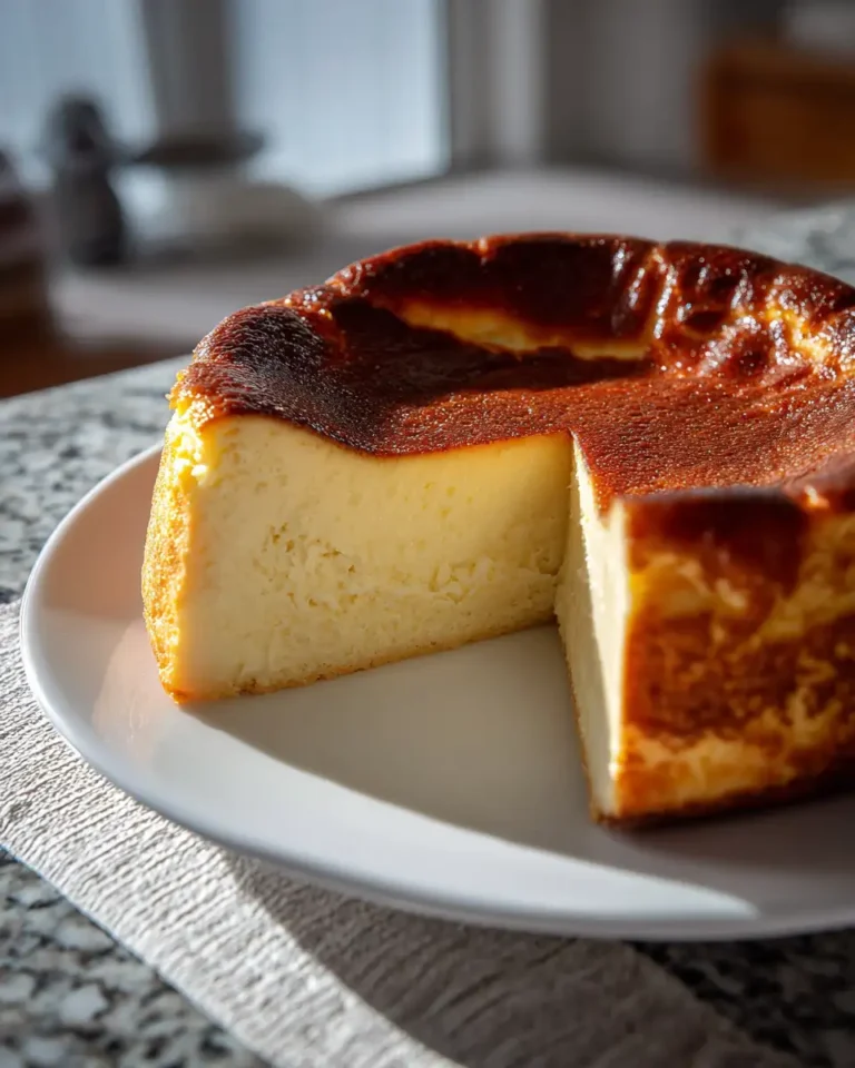 Indulge in the Ultimate Creamy Basque Cheesecake Experience - Featured Image
