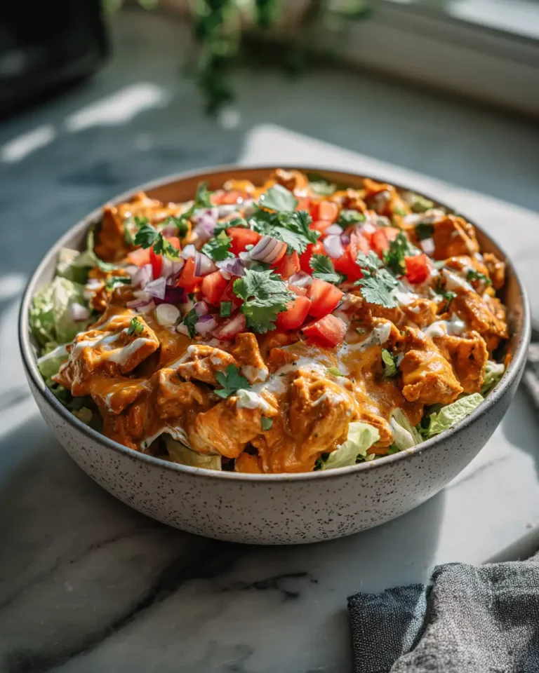 Creamy Enchilada Chicken Cottage Cheese Bowls That Will Delight Your Taste Buds - Featured Image