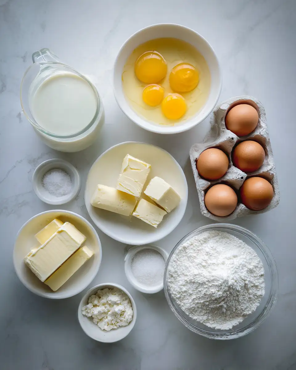 Ingredients for Indulge in the Creamy Filling That Melts into Every Bite