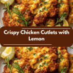 Crispy Chicken Cutlets with Lemon Garlic Butter Sauce That Will Steal the Show