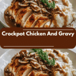 Comfort in a Bowl Crockpot Chicken and Gravy Made Easy