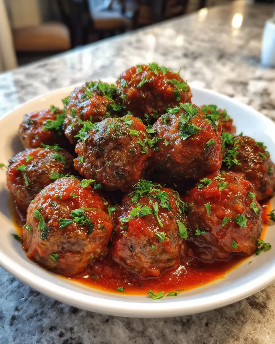 Final dish - Irresistible Crockpot Mississippi Meatballs Recipe You Need to Try