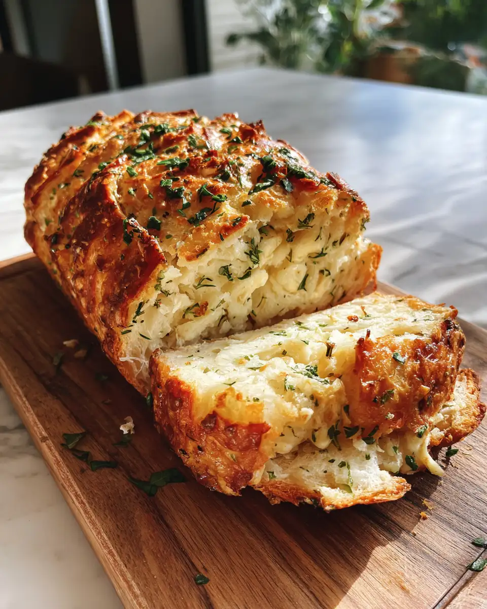 Delicious Homemade Italian Herb Cheese Bread Recipe You Have to Try