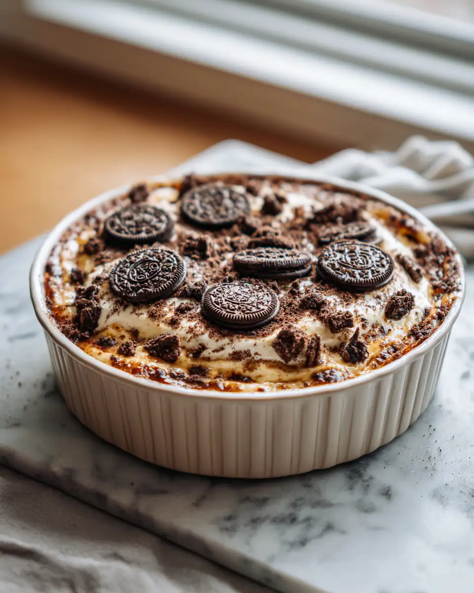 Decadent Easter Oreo Cookie Casserole Recipe You Have to Try 6 Final dish - Decadent Easter Oreo Cookie Casserole Recipe You Have to Try