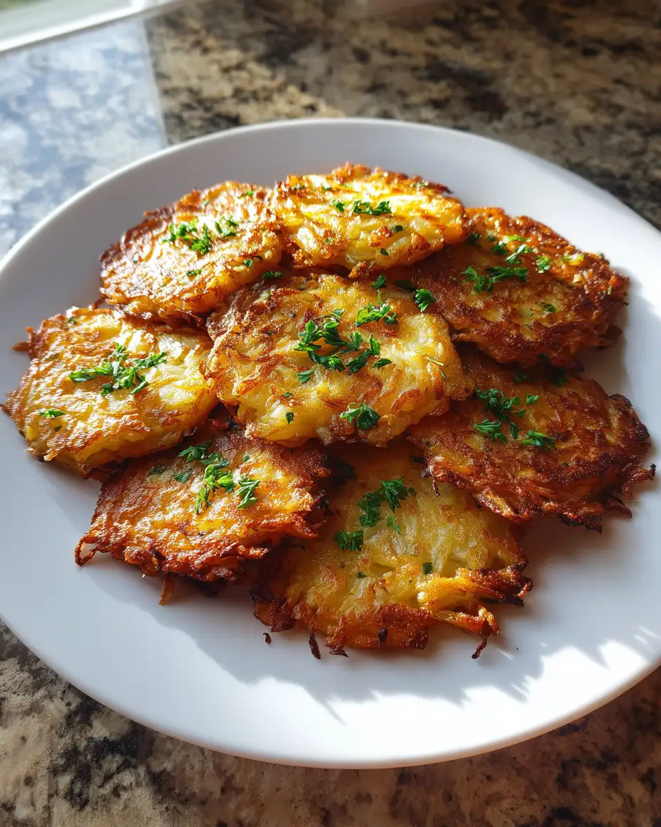 Final dish - Master the Art of Easy Crispy Potato Pancake for a Perfect Snack