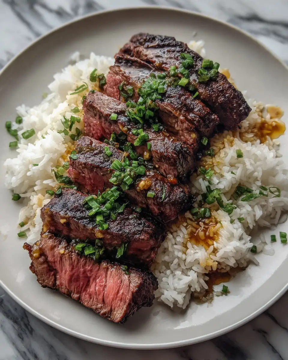 Final dish - Mouthwatering Garlic Butter Steak Recipe You Need to Try Tonight