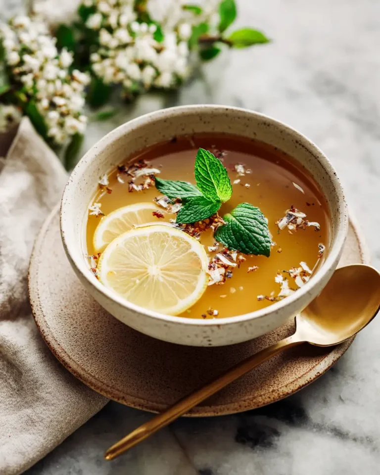 Healing Miso-Ginger Lemon Detox Broth for Ultimate Wellness Boost - Featured Image