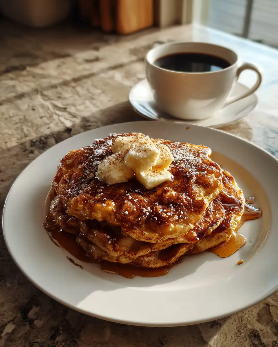 Final dish - Irresistible Spanish Churro Pancakes That Will Sweeten Your Morning