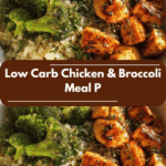 Delicious Low Carb Chicken and Broccoli Meal Prep Bowl for Easy Healthy Eating