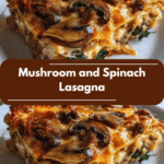 Hearty Mushroom and Spinach Lasagna Recipe to Savor Every Bite
