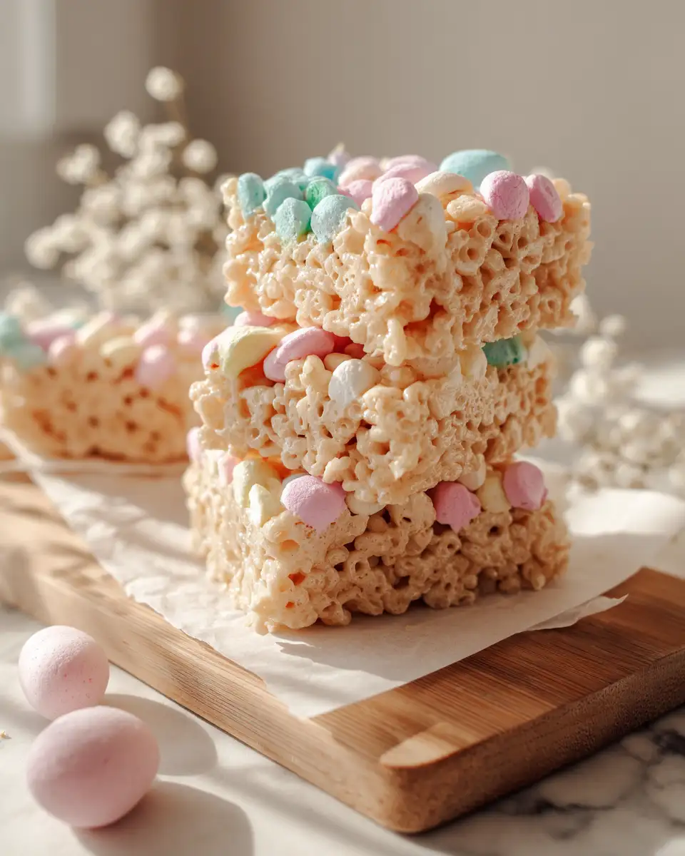 Sweet and Colorful Peeps Rice Krispies Treats That Everyone Will Love