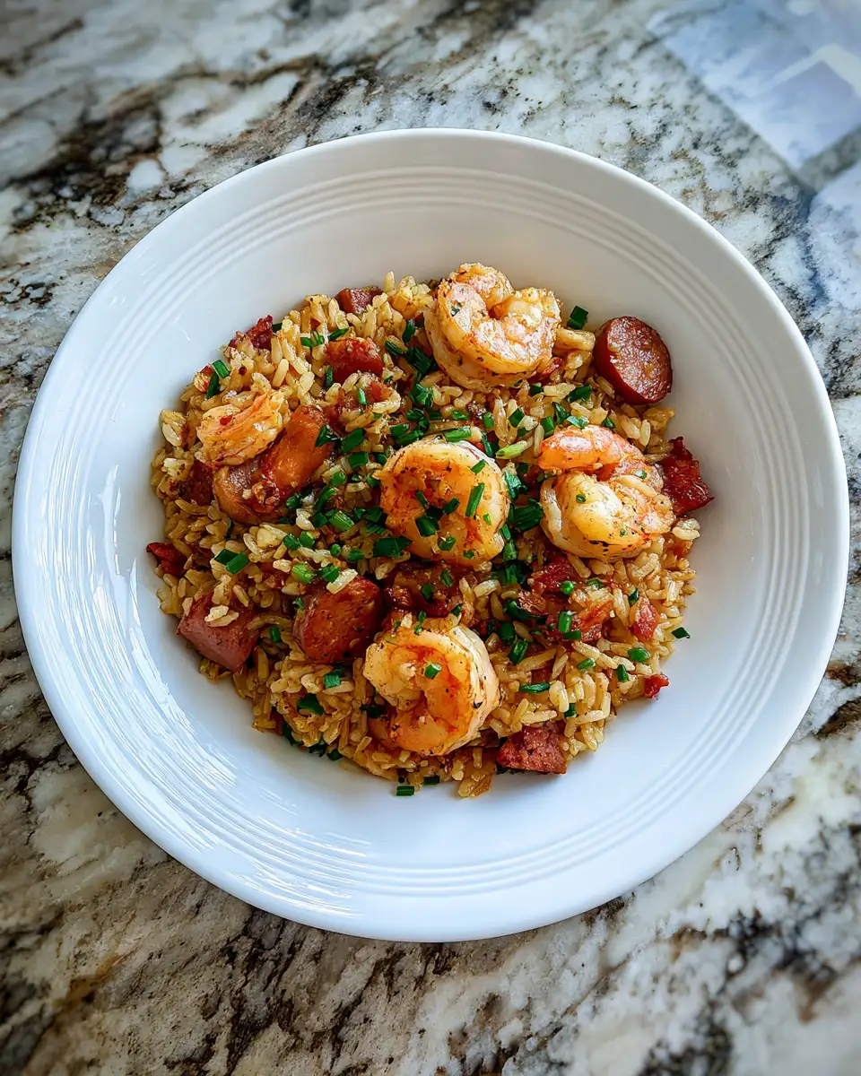 Final dish - Shrimp Sausage Dirty Rice Recipe That Will Elevate Your Dinner Game fashionstation