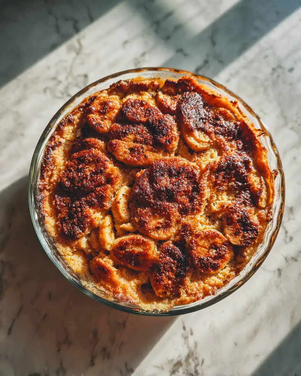 Final dish - Irresistible Southern Banana Cobbler Recipe That Will Warm Your Soul