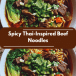 Fiery Flavors Unleashed Spicy Thai-Inspired Beef Noodles to Savor