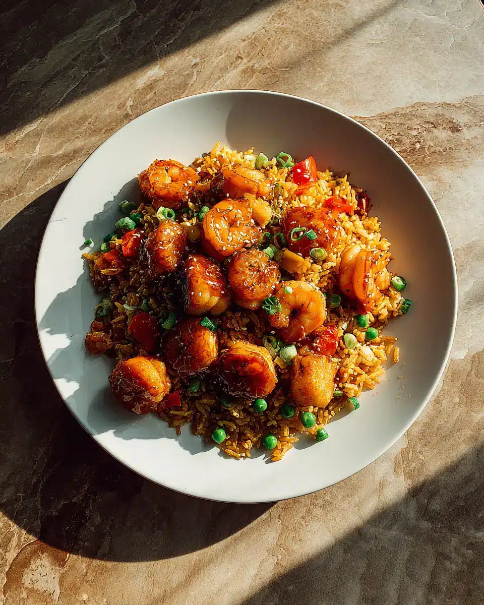 HomePgae 7 Irresistible Sticky Honey Chicken and Shrimp Fried Rice Recipe