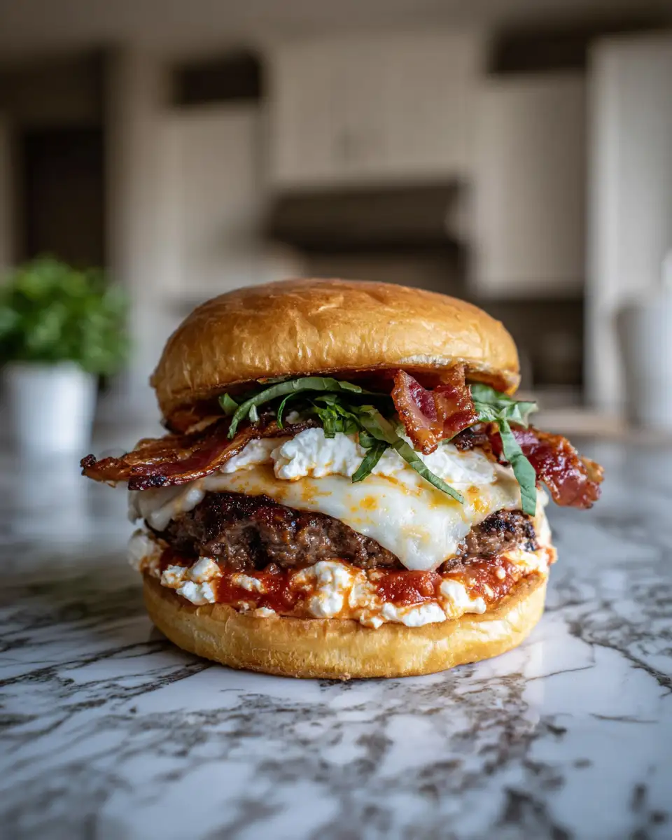 The Bacon Lasagna Burger That Will Blow Your Taste Buds Away 4 Ingredients for The Bacon Lasagna Burger That Will Blow Your Taste Buds Away