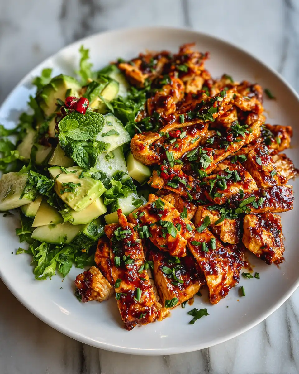 Final dish - The Best Crispy Chipotle Chicken with Avocado Recipe You Need to Try