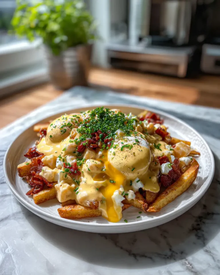 Ultimate Breakfast Poutine with Creamy Hollandaise Sauce You Need to Try - Featured Image
