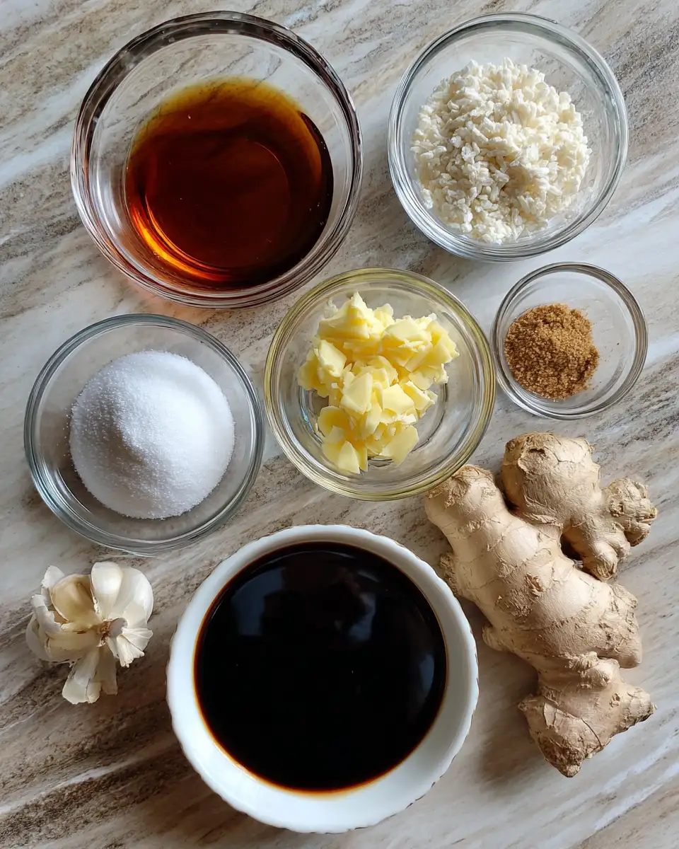 Ingredients for 5-Minute Homemade Teriyaki Sauce That Will Transform Your Meals