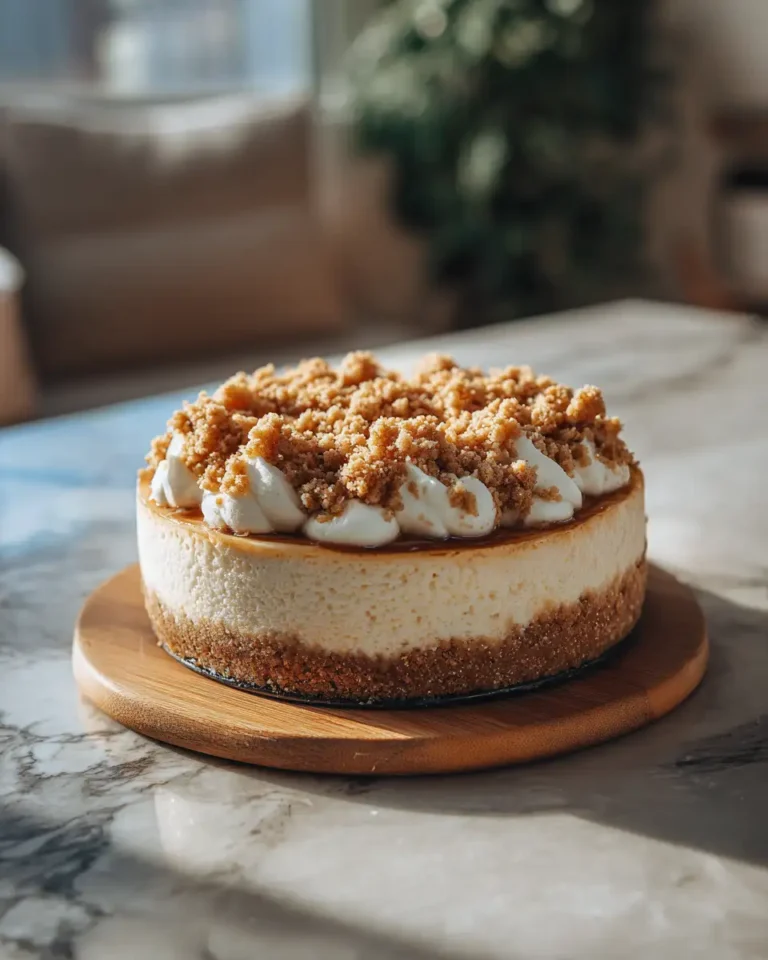 Irresistible Apple Crumble Cheesecake Recipe You Need to Try - Featured Image