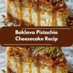 Decadent Baklava Pistachio Cheesecake Recipe You Have to Try
