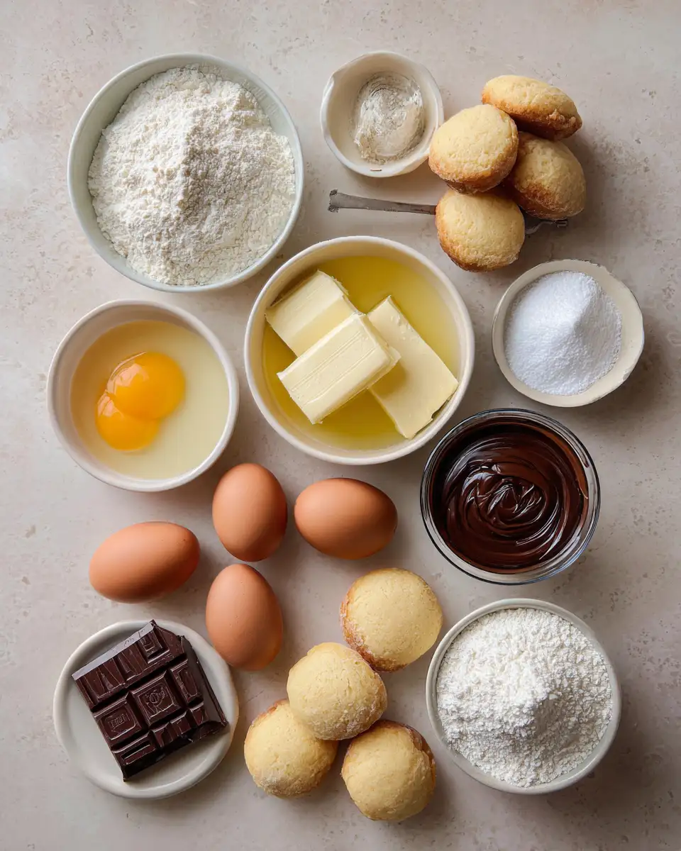 Ingredients for BEST RECIPE for Easy Boston Cream Pie Cookie Bites That Will Wow Your Taste Buds
