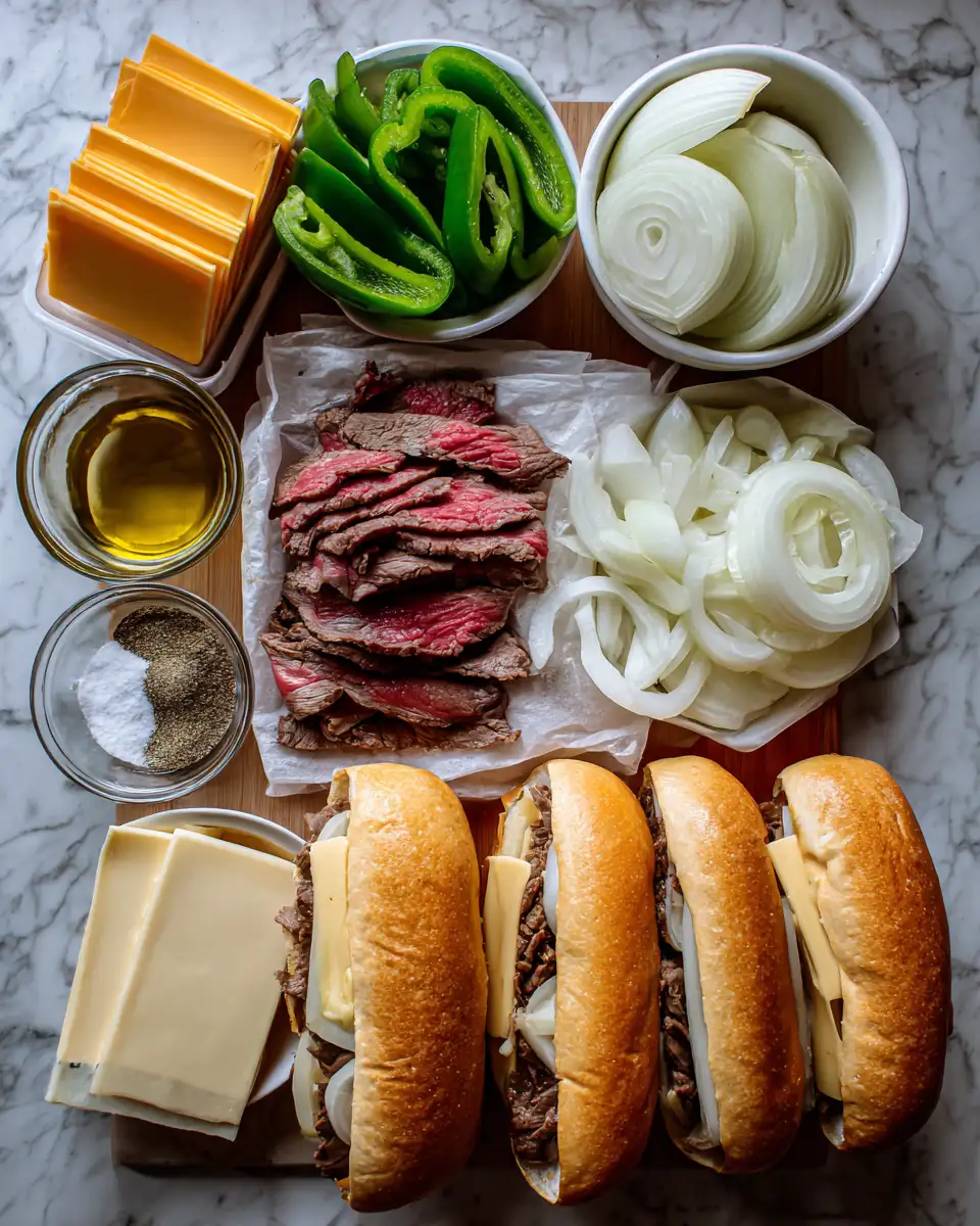 Ingredients for Why Campo's Philly Cheesesteaks Are a Must-Try Taste of Philadelphia