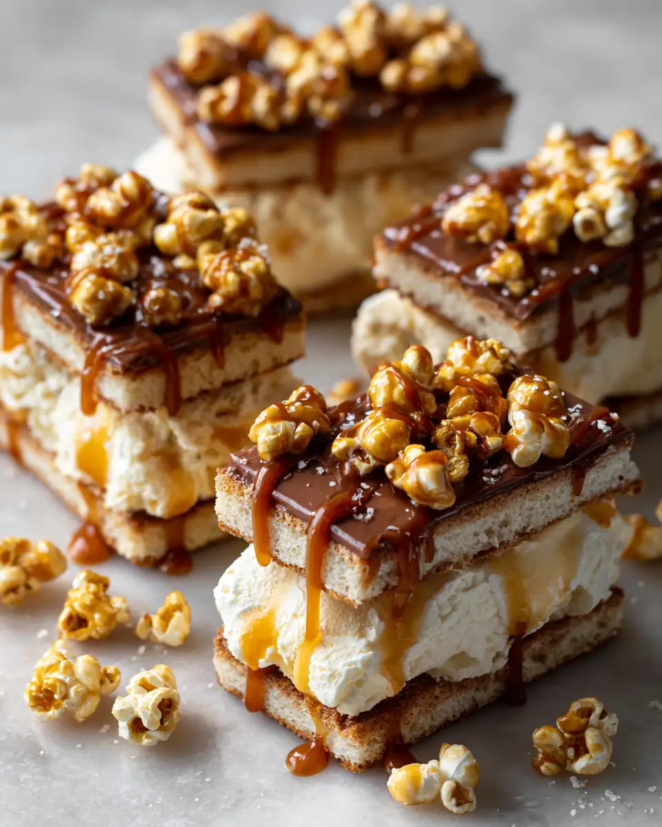 Irresistible Caramel Popcorn Ice Cream Sandwiches You Need to Try - Featured Image