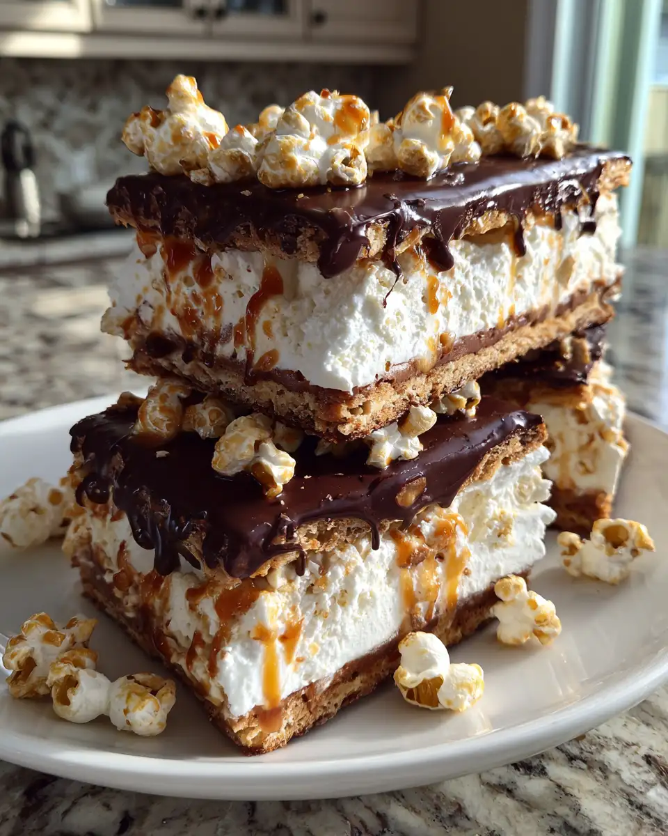Final dish - Irresistible Caramel Popcorn Ice Cream Sandwiches You Need to Try