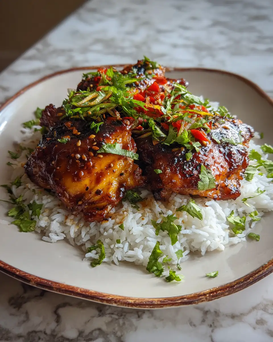 Final dish - Chipotle Honey Chicken Thighs Loaded with Protein for a Flavor-Packed Power Meal