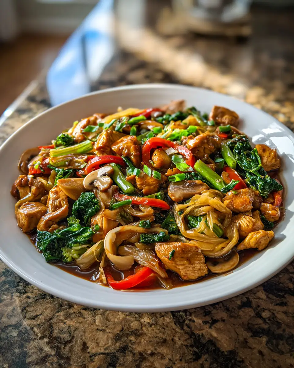 Final dish - Classic Chicken Chop Suey with Global Roots That Will Savor Your Taste Buds