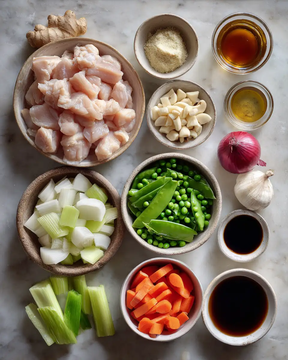 Ingredients for Classic Chicken Chop Suey with Global Roots That Will Savor Your Taste Buds