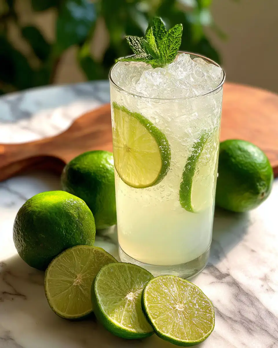 Coconut Lime Refresher The Ultimate Tropical Drink to Beat the Heat - Featured Image