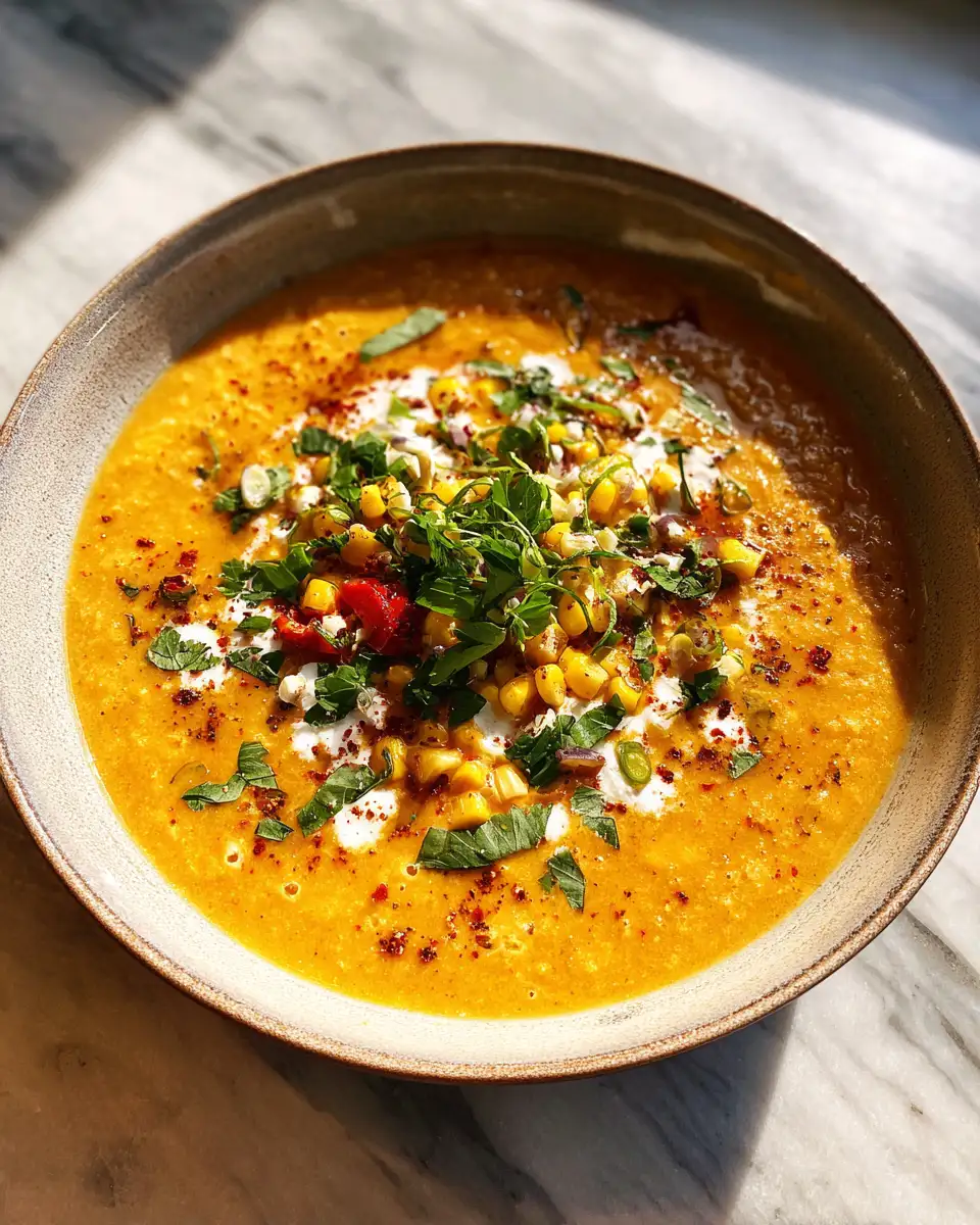 Cozy Up with Comforting Slow Cooker Mexican Street Corn Soup 6 Final dish - Cozy Up with Comforting Slow Cooker Mexican Street Corn Soup