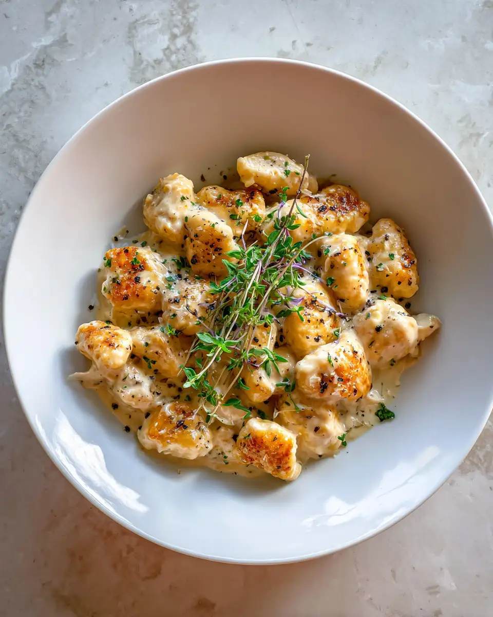 Final dish - Delicious Creamy Crack Chicken Gnocchi Recipe You Have to Try